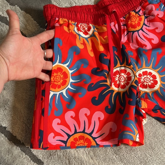 Adidas x FARM Rio Unisex Swim Shorts - Picture 4 of 10